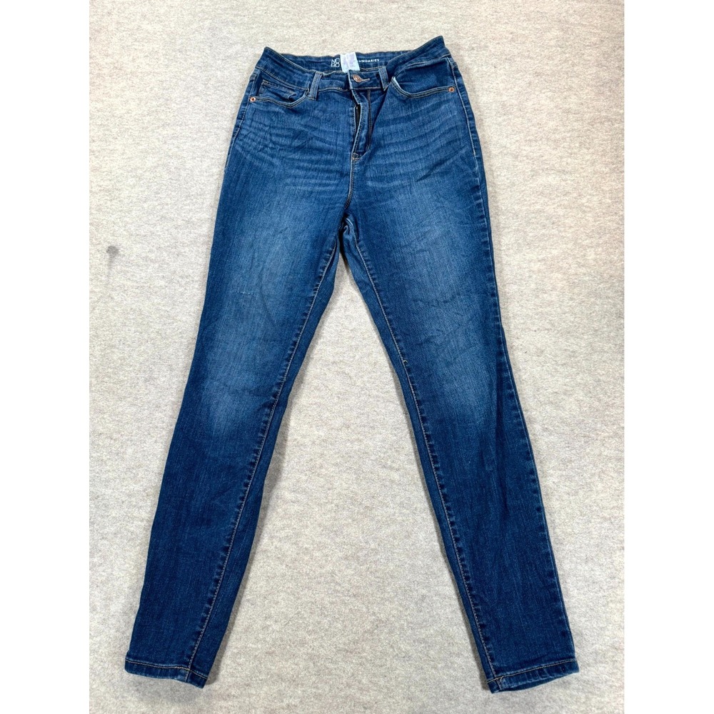 No Boundaries Skinny Jeans Womens 9 Blue Denim Medium Wash Cotton Stretch Casual